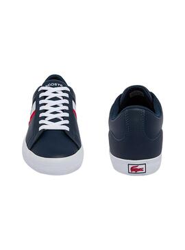 Baskets Lacoste Lerond Tricolore Pour Homme