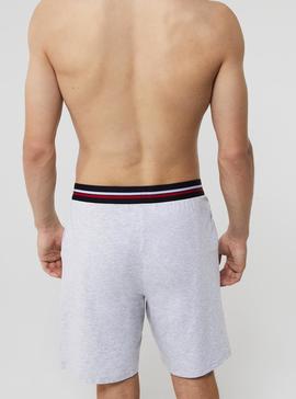 Short de pyjama Lacoste Gris pour Homme