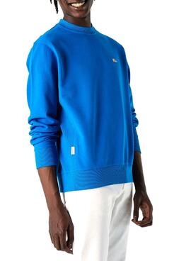 Sweat Lacoste Live Bleu Pour Homme