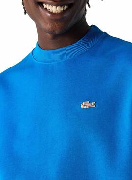 Sweat Lacoste Live Bleu Pour Homme