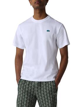 T-Shirt Lacoste Live TH2757 Blanc Homme Et Femme
