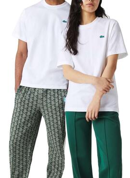 T-Shirt Lacoste Live TH2757 Blanc Homme Et Femme