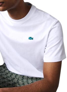 T-Shirt Lacoste Live TH2757 Blanc Homme Et Femme
