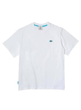 T-Shirt Lacoste Live TH2757 Blanc Homme Et Femme