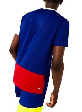 T-Shirt Lacoste Sport Colorblock Multi Homme