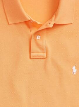 Polo Polo Ralph Lauren Tricot Orange Pour Homme