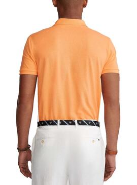 Polo Polo Ralph Lauren Tricot Orange Pour Homme