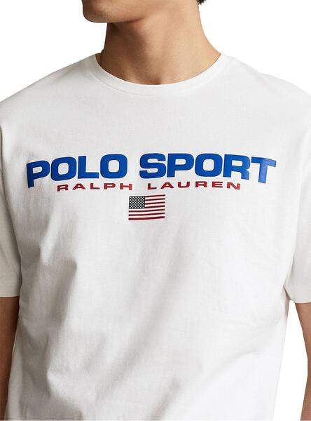 T-Shirt Polo Ralph Lauren Sport Blanc Homme Blanc - Cdiscount Prêt