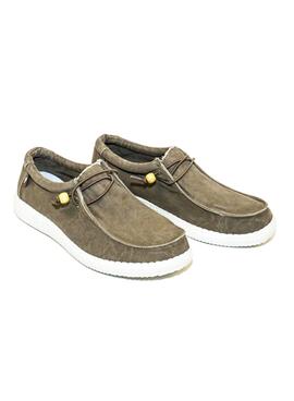 Chaussures Walk In Pitas 150 Wallabi Taupe De Homme