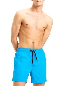 Swimsuit Tommy Hilfiger SF Homme Turquoise Moyen