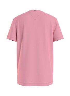 T-Shirt Tommy Hilfiger Bold Varsity Rosa Garçon