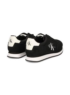 Baskets Calvin Klein Retro Runner Noire Homme