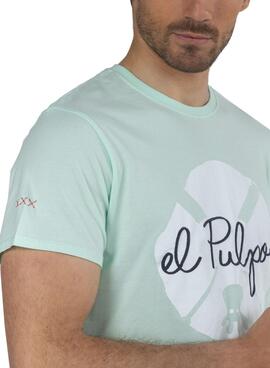 T-Shirt El Pulpo New Colour Splash Vert Homme