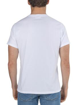 T-Shirt El Pulpo Sophi Blanc pour Homme