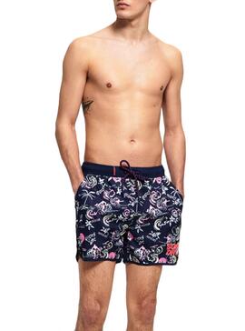 Swimsuit Superdry Echo Racer Beach Homme