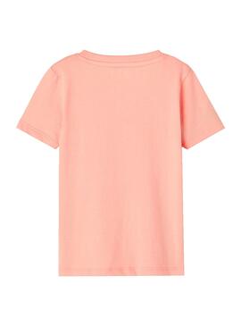 T-Shirt Name It Florence Arcoiris Rose pour Fille