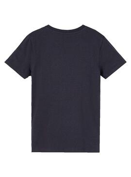 T-Shirt Name It Herry Los Angeles Bleu Marine Garçon