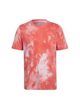 T-Shirt Adidas Essential Tie Dye Rose pour Homme