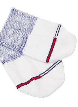 Chaussettes Tommy Jeans Invisibles Blancs Femme