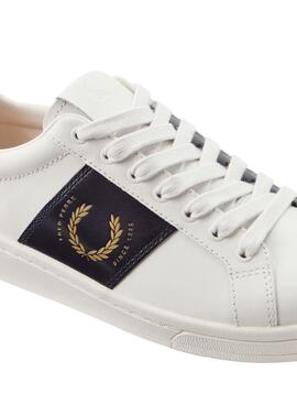 Baskets Fred Perry B721 Blancs pour Homme