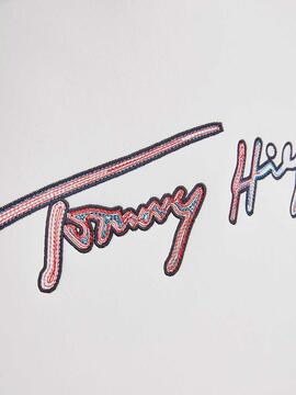 Sac À Main Tommy Hilfiger Signature Iconic Blanc Femme