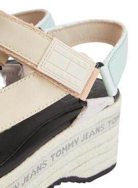 Sandales Tommy Jeans Wedge Oxygen Multicolor