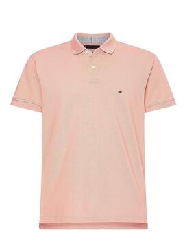 Polo Tommy Hilfiger 1985 Regular Corail pour Homme