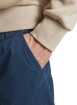Pantalon Jack Jones Gordon Lane Akm Bleu Marine Homme