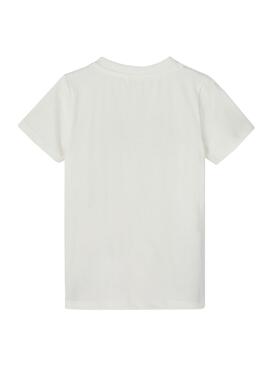 T-Shirt Name It Frido Ready Blanc pour Fille