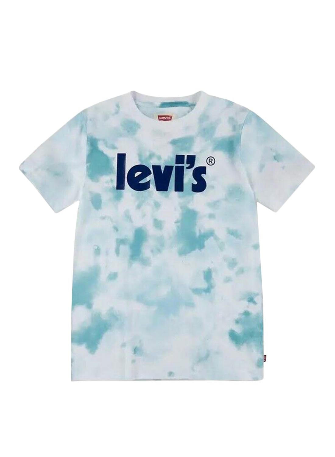 Tee shirt levis blanc et bleu hotsell