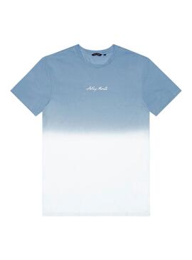 T-Shirt Antony Morato Dégradé Bleu pour Homme