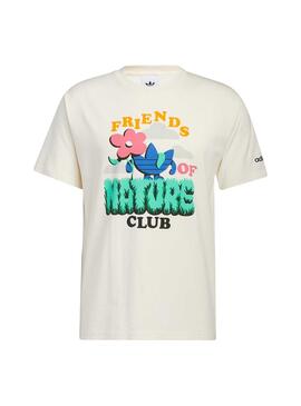 T-Shirt Adidas Friends of Natu Blanc pour Homme