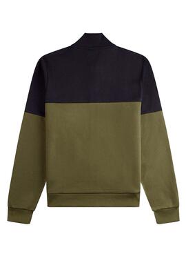 Veste Fred Perry Track Colorblock pour Homme