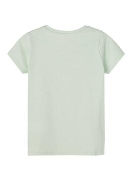 T-Shirt Name It Jesa Vert pour Fille