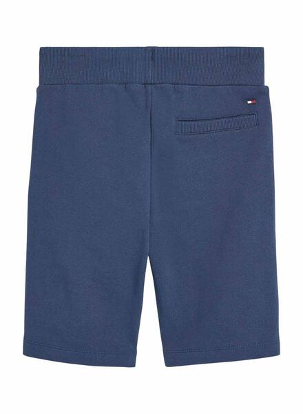 Bermuda Tommy Hilfiger Essential Bleu Marine pour Gar on