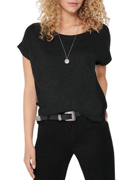 T-Shirt Only Moster Noire pour Femme