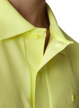 Polo Lacoste Slim Fit Jaune Homme