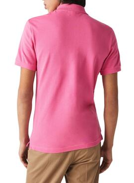 Polo Lacoste Slim Fit Rosa Homme