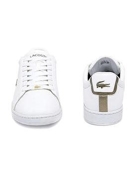 Baskets Lacoste Carnaby Evo Blancs pour Homme