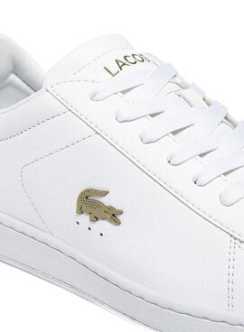 Baskets Lacoste Carnaby Evo Blancs pour Homme