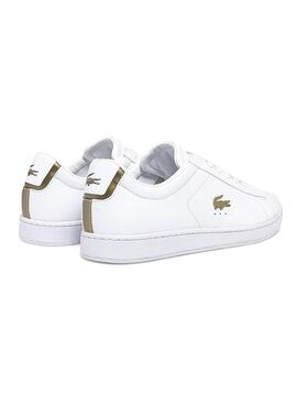 Baskets Lacoste Carnaby Evo Blancs pour Homme