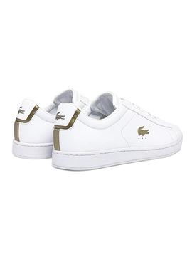 Baskets Lacoste Carnaby Evo Blancs pour Homme
