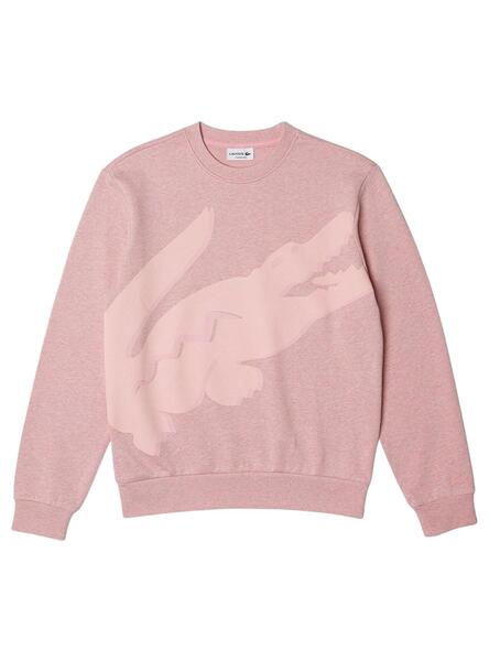 Pull lacoste rose homme best sale