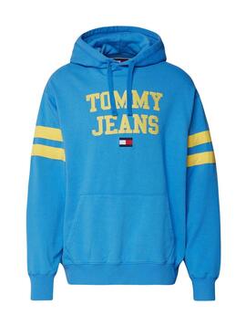 Sweat Tommy Jeans POP DROP Bleu pour Homme