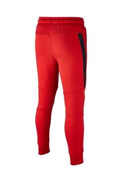 Pantalon Nike Tech Fleece Rouge