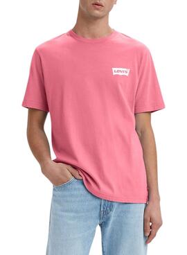 T-Shirt Levis Relaxed Fit Wave Rose Homme