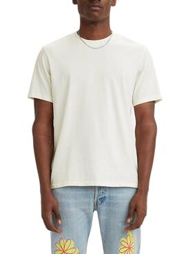 T-Shirt Levis The Essential Blanc pour Homme
