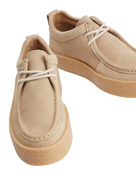 Chaussures Tommy Hilfiger De Daim Beige pour Homme