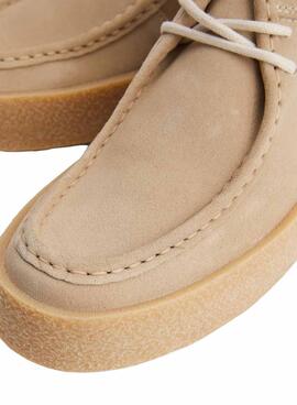 Chaussures Tommy Hilfiger De Daim Beige pour Homme
