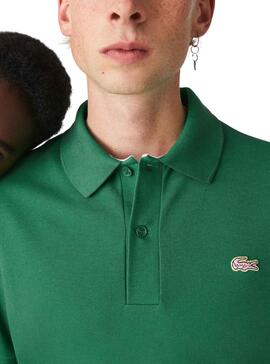 Polo Lacoste Live Relaxed Fit Vert Femme et Homme